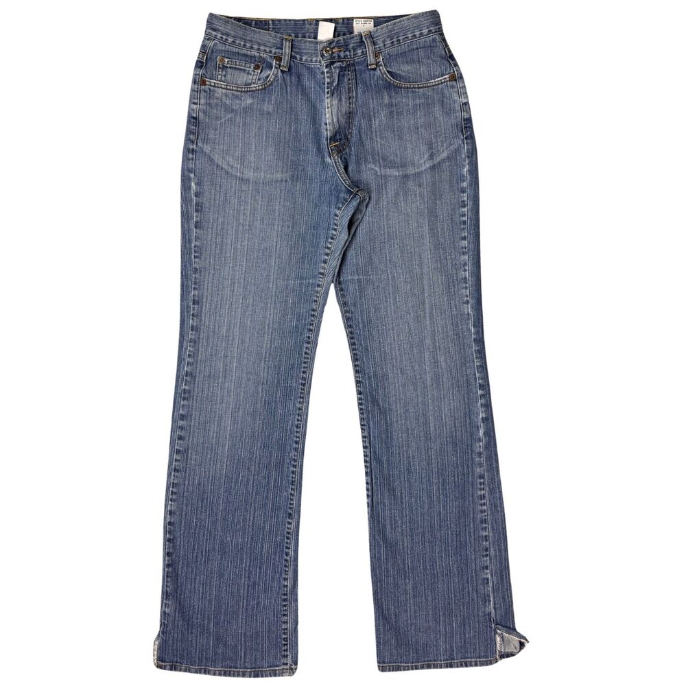 Lucky Brand Womens Jeans Lazy Day Jean Long Length Size 31 USA Distressed Grunge
